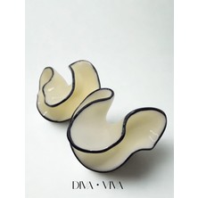 Diva Viva - Monochrome Flow Kadın Küpe