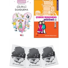 Çilekli Dondurma ve Çubuk Makarna Düğümü + Hediyeli