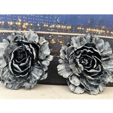 Özel Tasarım Duvar Çiçek 21CM 2li Set