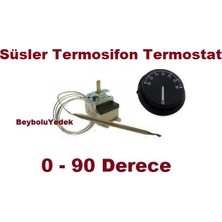 FullYedek Süsler Termosifon Termostat Otomatik  0 - 90 Derece Ayar