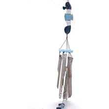 Deniz Atı Ahşap Rüzgar Çanı 70 cm