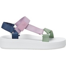 Nine West Holly 2fx Çok Renkli Kadın Kalın Taban Sandalet