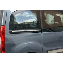  Citroen Berlingo Uyumlu Sürgülü Kapı Çıtası 2 Parça 2008 Üzeri Paslanmaz Krom