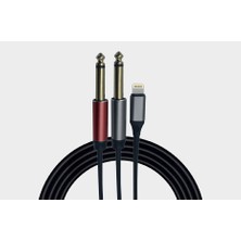 Dj Pro Sc-2m  2mtr Type C-2x6.3mm Mono Hazır Kablo
