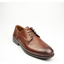 James Franco 4000 Büyük Numara Taba Deri Klasik Erkek Ayakkabı