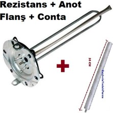 FullYedek Arçelik Termosifon Titanyum Rezistansı ve Anot Çubuk 2000 Watt