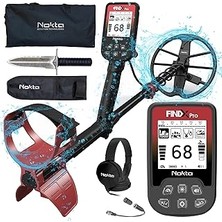 Nokta Findx Pro Yetişkinler Metal Dedektörü, Altın Profesyonel Tamamen Su Geçirmez Metal