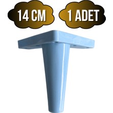 Rüzgar Plastik 14CM Ayak Mobilya Masa ve Dolap AYAĞI(14CM)(MAVİ)