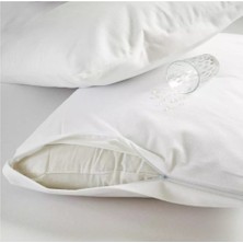 Evony 2 Adet Yastık Alezi Sıvı Geçirmez Pamuk  50X70 cm