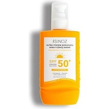 Sinoz Spf 50 Ultra Yüksek Koruyucu Vücut Güneş Kremi Sprey 200 ml Nemlendirici Hassas Bakım