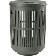 Zone Denmark Ume Kapaklı Çamaşır Sepeti, Çamaşır Torbası, Çamaşır Sepeti, Çap 40 Cm, Yükseklik 54 C