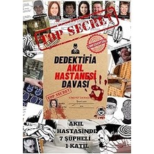 Dedektifia Akıl Hastanesi Davası, Aile ile Oynanabilir Eğlenceli Suçluyu Bulma Oyunu