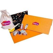 Imaginory Eğitici Ahşap Hikaye Seti - Uzay Teması