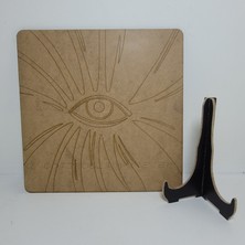Destina Ahşap Mandala Boyama Seti- Mandala Boyama-Model 219*23CM*23CM