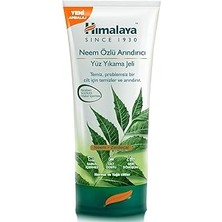 Himalaya Since 1930 Arındırıcı Yüz Yıkama Jeli, Neem, Zerdeçal, Parabensiz, Normal ve Yağlı Ciltler