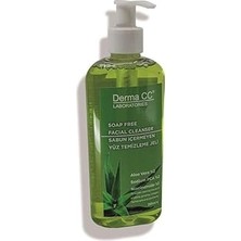 Derma cc Laboratories Soap Free Facial Cleanser - Sabun Içermeyen Yüz Temizleme Jeli, 200 Mililitre