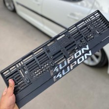 Universal Kupon Plakalık Araç Plakalık Kupon Yazılı Araba Oto Plakalık Dekor Plakalık-2 Adet