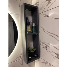 Banyo Ayna Yanı Düzenleyici,2 Bölmeli Banyo Dolabı