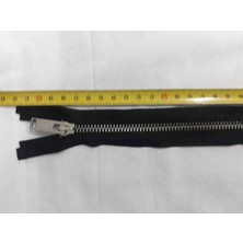 Evren Ev Tekstıl Siyah Gümüş Diş Fermuar 60 cm - 30 Adet