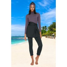 Tesettür Plaj Giyim Klora Dayanıklı Yaz Koleksiyonu Ergonomik Kesim ve Havuz Için