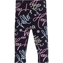 Hey Dude Kız Çocuk Desenli Diz Altı Tayt Kapri