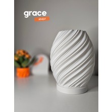 Grace Dekoratif Abajur | Masa Lambası Yatak Odası, Salon ve Ofis Aydınlatma
