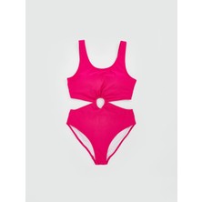 Lc Waikiki Yeni Sezon Uv Korumali Kiz Cocuk Mayokini - S5CT24Z4