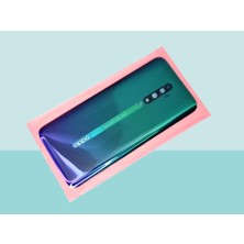 Tkgz - Oppo Reno 2z Arka Kapak Batarya Kapağı - Mavi