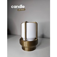 Candle Pilli Gece Lambası | Pilli Loş Işık