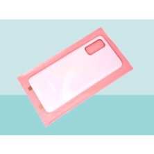 Tkgz - Samsung Galaxy S20 Arka Kapak Batarya Kapağı -  Pembe