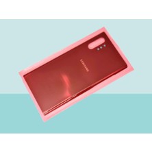 Tkgz - Samsung Galaxy Note 10 Plus Arka Kapak Batarya Kapağı -  Kırmızı