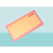 Tkgz - Samsung Galaxy A70 A 705 Arka Kapak Batarya Kapağı - Turuncu
