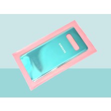 Tkgz - Samsung Galaxy S10 Arka Kapak Batarya Kapağı -  Yeşil