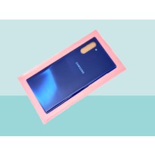 Tkgz - Samsung Galaxy Note 10 Arka Kapak Batarya Kapağı -  Mavi