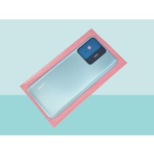 Tkgz - Xiaomi Redmi Note 12S Arka Kapak Batarya Kapağı - Mavi