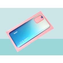 Tkgz - Xiaomi Redmi Note 10 (4g) Arka Kapak Batarya Kapağı - Mavi