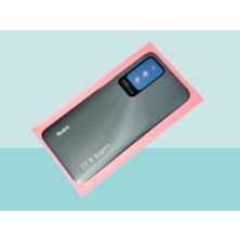 Tkgz - Xiaomi Redmi 10 -2022 - Arka Kapak Batarya Kapağı - Füme