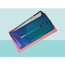 Tkgz - Oppo Reno 2z Full Kasa Arka Kapak Batarya Kapağı - Mavi