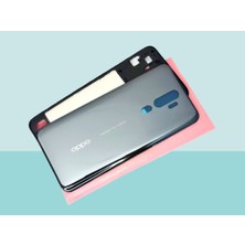 Tkgz - Oppo A9 2020 Full Kasa Arka Kapak Batarya Kapağı - Siyah