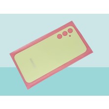 Tkgz - Samsung Galaxy A24 Arka Kapak Batarya Kapağı - Sarı
