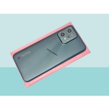 Tkgz - Oppo Realme C31 Full Kasa Arka Kapak Batarya Kapağı - Siyah