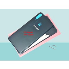 Tkgz - Samsung Galaxy A20S Full Kasa Arka Kapak Batarya Kapağı - Yeşil