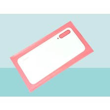 Tkgz - Xiaomi Mi A3 Arka Kapak Batarya Kapağı - Beyaz