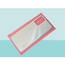 Tkgz - Oppo A16 Arka Pil Batarya Kapağı - Gri