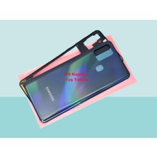 Tkgz - Samsung Galaxy A21S Full Kasa Arka Kapak Batarya Kapağı - Siyah