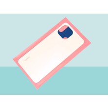Tkgz - Xiaomi Mi 11 Lite Arka Kapak Batarya Kapağı - Pembe