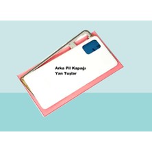 Tkgz - Samsung Galaxy A71 A715 Full Kasa Arka Kapak Batarya Kapağı - Beyaz