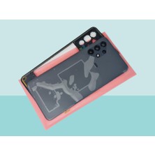 Tkgz - Samsung Galaxy A32 Full Kasa Arka Kapak Batarya Kapağı - Siyah