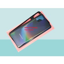 Tkgz - Samsung Galaxy A51 A515 Full Kasa Arka Kapak Batarya Kapağı - Siyah