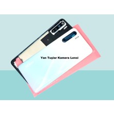 Tkgz - Oppo A91 Orj Full Kasa Arka Kapak Batarya Kapağı - Beyaz